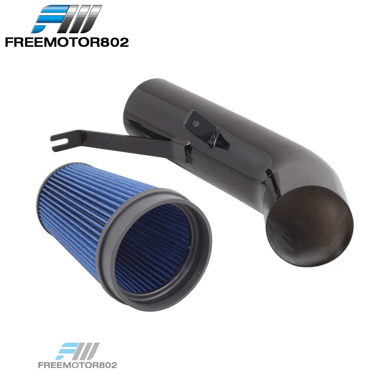 Sistema de admisión de aire frío protector térmico filtro azul Fit GMC Chevy V8 4,8 L 5,3 L 6,0 L Foto 4 de 4