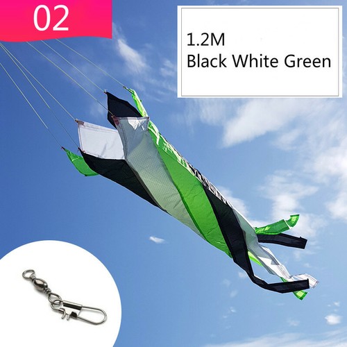 New Rainbow Kite Tail Turbine Windsock Outdoor Kids Streamer Accessories 1.2M - Picture 3 of 15
