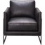 moes home collection pk-1082-02 luxley black club chair