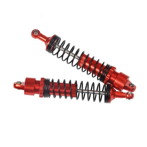 4PC Shock Absorber Damper for 1/10 RC Crawler Car Axial SCX10 90046 TRX4 D90 Red - Bild 10 von 12