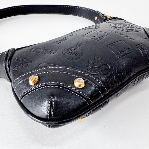 Bolso de Hombro LOEWE 160 Aniversario Cuero Negro - Imagen 8 de 15