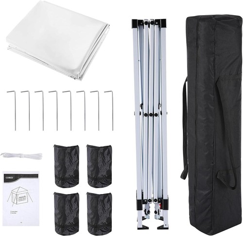 COBIZI Pavillon 3x3m Wasserdicht UV Schutz 50+ Faltpavillon Partyzelt Gartenzelt - Bild 254 von 368