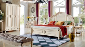 Hotel-Complete-Bedroom-Set-Colonial-Style-Founder-Time-Bed-Wardrobe-7-pieces