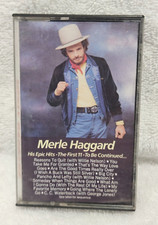 Merle Haggard  His Epic Hits the first 11 to be continued AUDIO music cassette