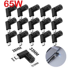 15PC Laptop Charger Converter TO USB Type C PD Power Charging Cable Adapter 7909