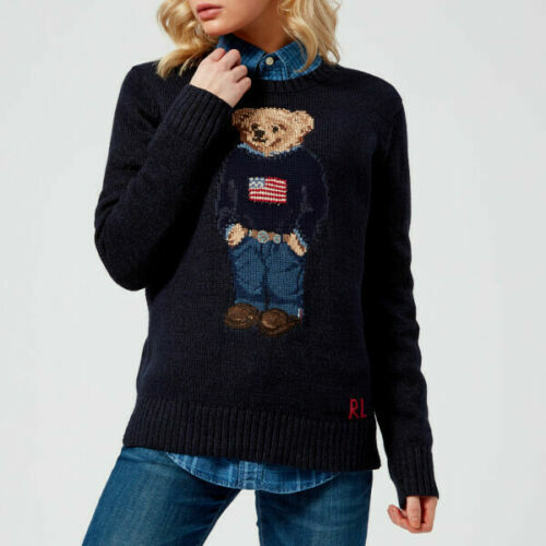 ralph lauren teddy bear pullover