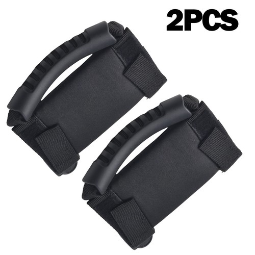 2xAdjustable ATV UTV Roll Bar Straps Grab Handle Door Side Top Mount-Grip-Handle - Bild 1 von 24