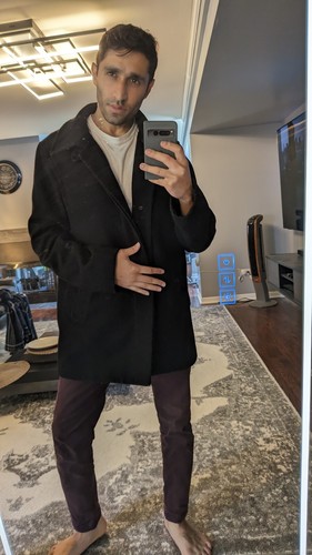 StormTech Full Button Up Jacket Black Coat - Bild 1 von 16