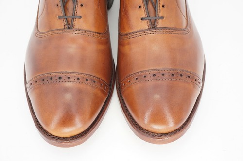 NUEVO CON CAJA | $395 ALLEN EDMONDS 8 E QUINTA AVENIDA PUNTERA NOGAL OXFORD BALMORAL - Imagen 5 de 12