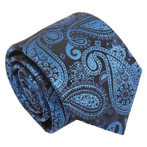 Corbata Para Hombres Metálica Cachemira Bohemia Informal Formal Boda Clásica Corbata por DQT - Imagen 2 de 19