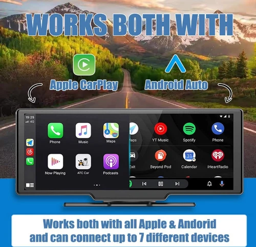 NEW Driveview Flexscreen Pro 2025 Model,10.26" HD Carplay Auto Car Touch Stereo