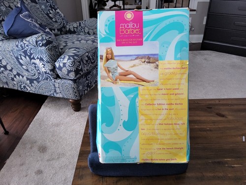 2001 Malibu Barbie Collectibles- 1971 Mattel Reproduction 56061- NEW Damaged Box - Picture 6 of 7