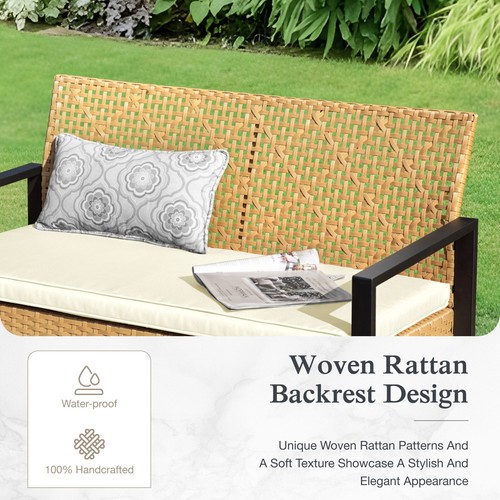 Outdoor Conversation Set Rattan Furniture Patio Furniture Set Wicker Furniture - Picture 4 of 13