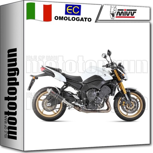 MIVV SCARICO OMOLOGATO CAT-OEM GP CARBONIO YAMAHA FAZER 8 2010 10 2011 11 - Picture 1 of 4