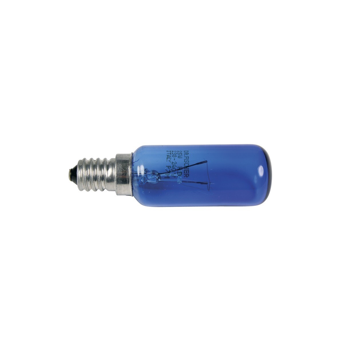 Glühbirne E14 25W Siemens 612235 26mmØ 83mm 230-240V blau 
