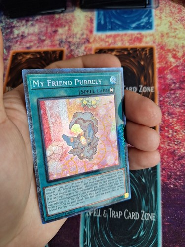 Yu-Gi-Oh! My Friend Purrely RA02-EN071 Collector's Rare 1st Edition Near Mint - Picture 3 of 5
