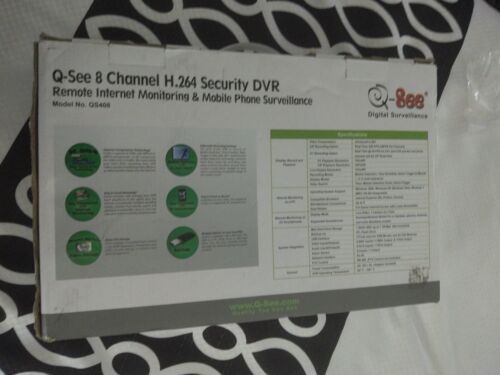 Q-See Digital Video 8 Channel H.264 Security DVR Model # QS408 NIB - Picture 4 of 4