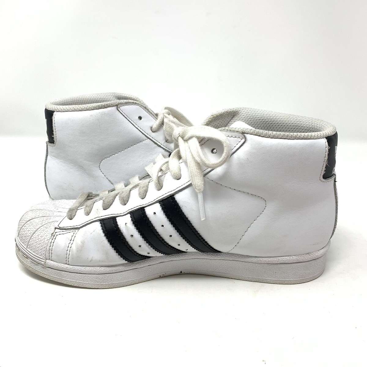 Mens high top top shell toe adidas