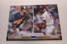 2022 Topps X Bobby Witt Jr. Crown Collection Taylor Rogers, Tyler Rogers In The