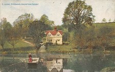 BR64385 evesham hampon ferry    uk