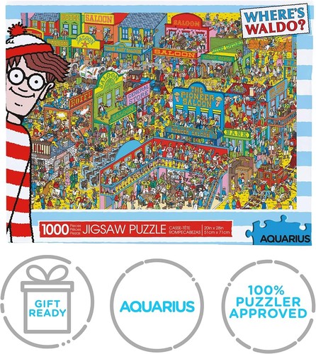 Where's Waldo (Wally) Wilder Wilder Westen 1000 Teile Puzzle 710 mm x 510 mm - Bild 4 von 4