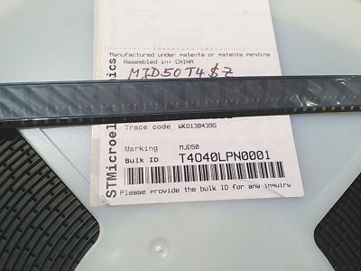 10x MJD50 Transistoren - NPN Hochvolt-Leistungstransistoren 400V Im DPAK Gehäuse