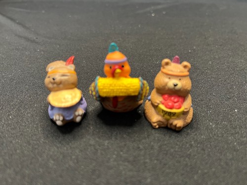 8 miniaturas de Merry Hallmark de Acción de Gracias - Imagen 3 de 7
