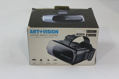 Art+Vision Virtual Reality Headset for 3.5''-6'' Smartphones NEW