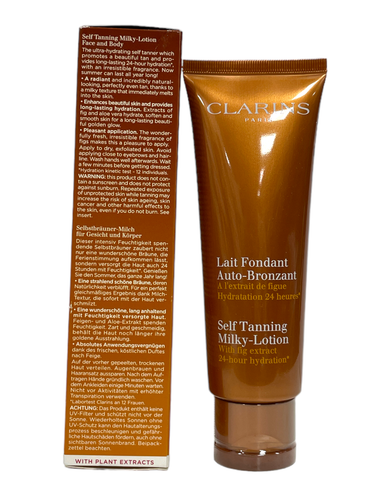 Clarins Self Tanning Milky Lotion With Fig Extract (125mL /4.2oz) NEW; YOU PICK - Picture 6 of 11