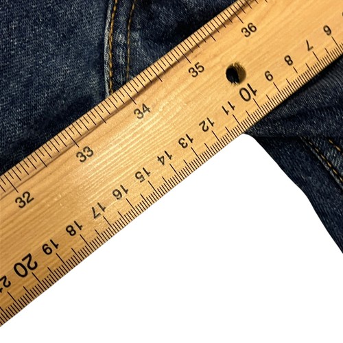Levi's 505 Jeans Blue Mens 33W 34L Regular Straight Fit Red Tab 100% Denim - Picture 14 of 15