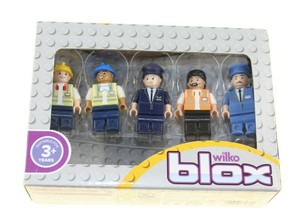 Wilko Blox X 5 Construction Figurines Childrens Toys Boys Girls