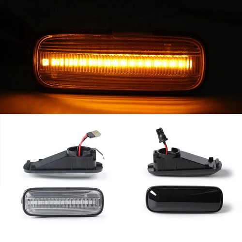 2x LED Indicatore Parafango Luce Cupola Laterale per HONDA Civic EK EX SI 96-00 - Foto 2 di 5
