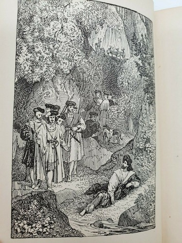 Antique 1905 AS YOU LIKE IT Shakespeare Illustrated Cloth Covered Hardcover Book - Picture 6 of 8