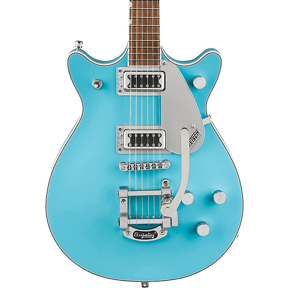 Gretsch G5232T Electromatic Double Jet FT с электрогитарой Bigsby Kailani Blue