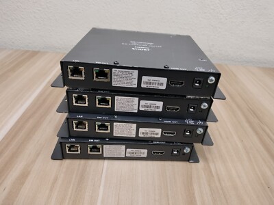 (LOT OF 4) Crestron DM-TX-201-C HDMI DM Computer Center Controller*NO ADAPTER*