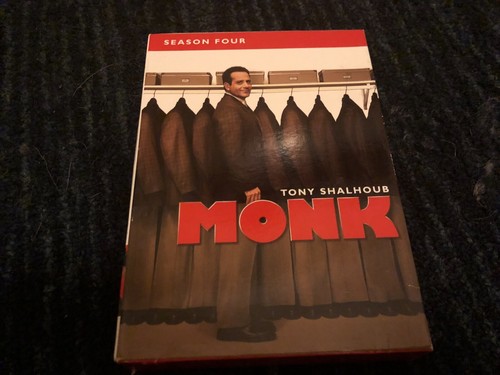 MONK SEASONS 1-8, DVDS, SEPERATE THICKER BOX SETS, VG-GREAT SHAPE - Picture 2 of 2