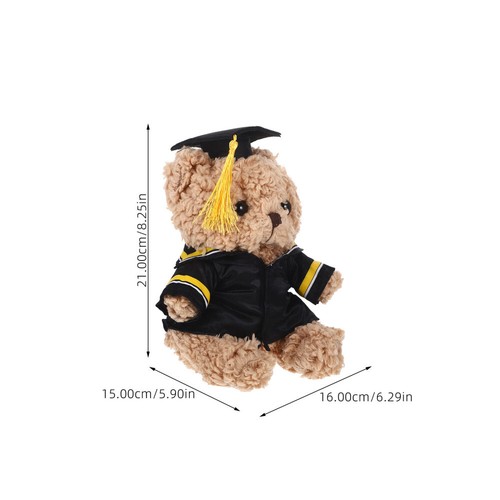 Graduation Plush Bear Graduation Bear Decoration Stuffed Bear Graduation Plush - Picture 12 of 12