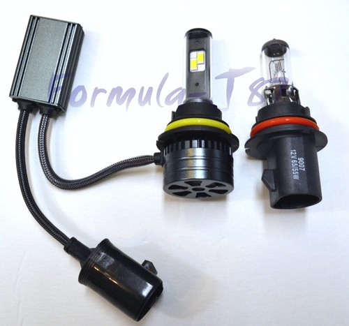 LED Kit F15 140W 9007 HB5 3000K Yellow Two Bulbs Headlight Plug Play Replacement - Picture 7 of 21