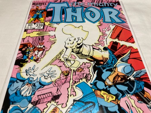 Thor 339 NM 9.4 Copper Age 1st Appearance and Origin of Stormbreaker 1984 - Bild 5 von 19