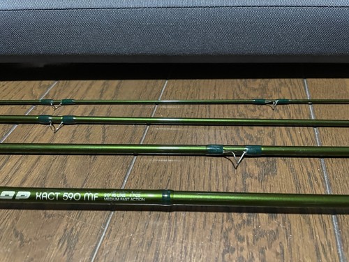 Loop XACT 590 MF 9'0" #5 Line MF 4Pc Tube Bag Used Fly Fishing Rods Carbon - Picture 7 of 21