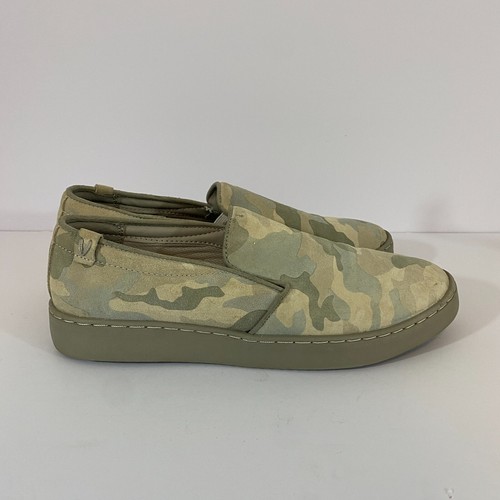 Vionic Avery Camo Slip On Sneakers Womens US 9 Green Grey - Picture 2 of 9