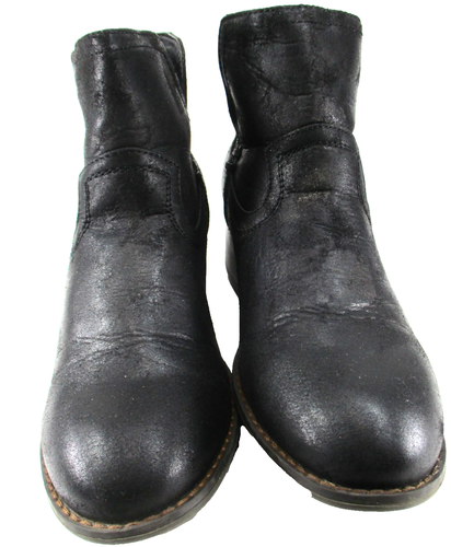 True Craft Damen-Booties schwarz Größe 9,5 M Stil WP00056W Absatz 2 Zoll hergestellt aus China - Bild 2 von 9