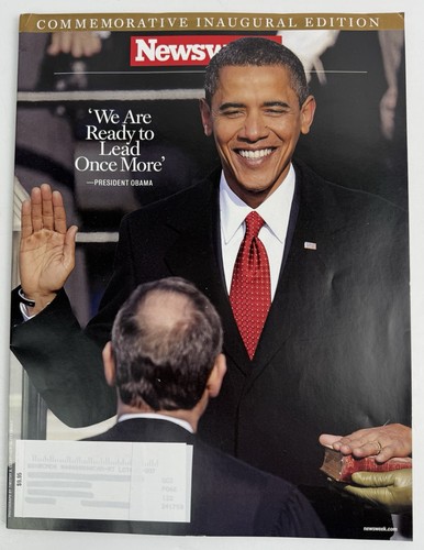 Newsweek Magazine Barack Obama Election/Inauguration Back Issues 08/09 Set of 3 - Picture 2 of 7
