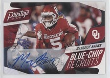 2019 Panini Prestige Blue Chip Recruits Xtra Points /99 Marquise Brown Auto 09gn