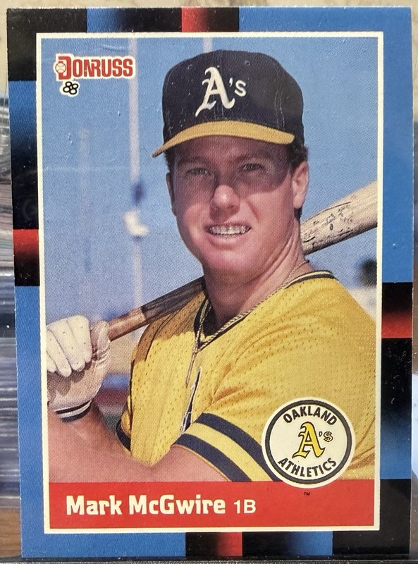 1988 Donruss Baseball #256 Mark McGwire