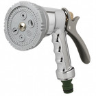 Spray Nozzle Water Hose Metal 6Dial Function Gun Water Sprayer Hoselock