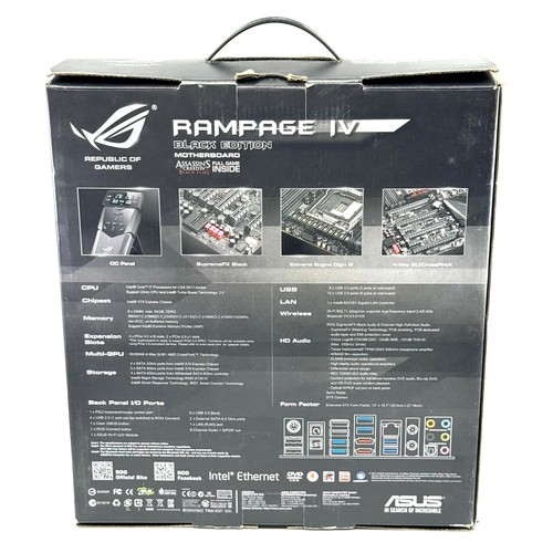 Asus Rampage IV Black Edition Motherboard - 90MB0GX1-M0EAY0 - Zdjęcie 2 z 9