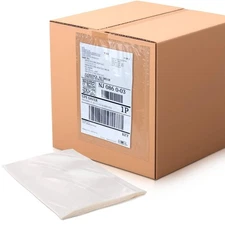 100Pack Clear Packing Slip Envelope Pouches 7" x 10" Self-Sealing Shipping Label