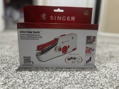 New Singer Stitch Sew Quick Hanheld Cordless Mending Machine