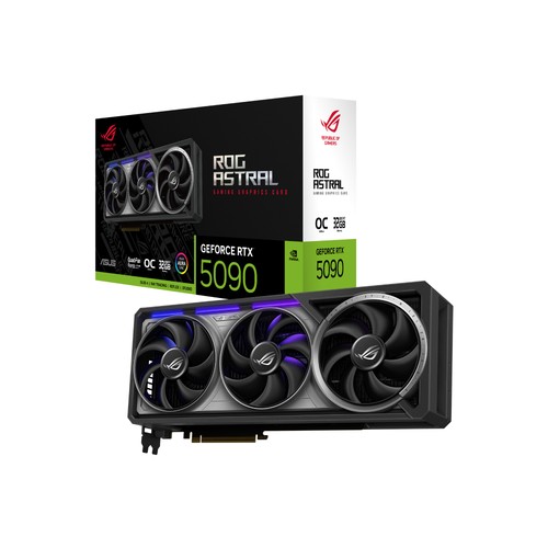 ASUS GeForce RTX 5090 ROG Astral 32GB OC Edition Gaming Graphics Card - 第 1/17 張圖片
